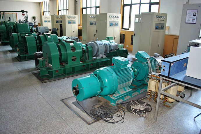 江岸某热电厂使用我厂的YKK高压电机提供动力